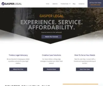 Gasperlegal.com(Gasper Legal) Screenshot