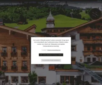 Gaspingerhof.at(Hotel Gaspingerhof Gerlos) Screenshot