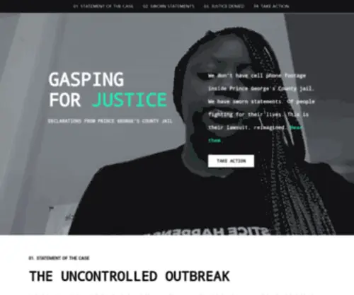 Gaspingforjustice.org(Gasping For Justice Gasping For Justice) Screenshot