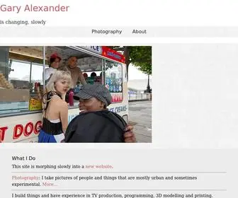 Gaspweb.co.uk(Gary Alexander) Screenshot