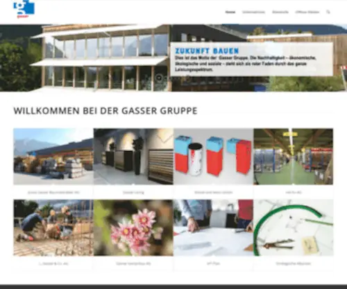 Gasser.ch(Gasser Gruppe) Screenshot
