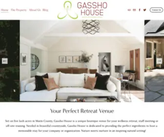 Gasshohouse.com(Gassho House) Screenshot