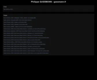 Gassmann.fr(Gassmann) Screenshot