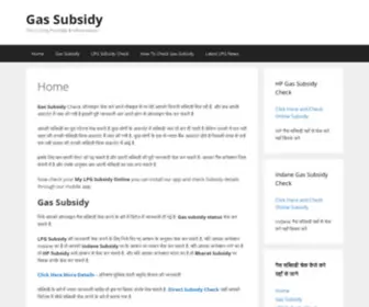 Gassubsidy.com(Gas Subsidy Check OnlineGas Subsidy) Screenshot