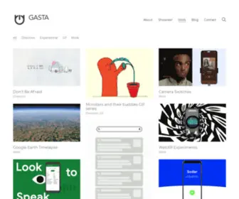 Gasta.org(Nicola Gastaldi Gasta Freelance London based Motion Graphics Designer) Screenshot