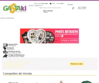Gastaki.com.br Screenshot