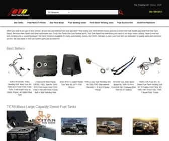 Gastankdepot.com(Replacement Plastic Gas Tanks) Screenshot