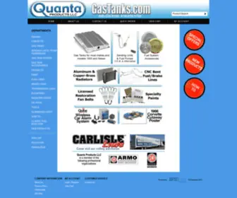 Gastanks.com(Over 500 models of gas tanks for your car) Screenshot