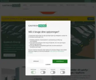 Gastech.dk(Solcelleanlæg) Screenshot