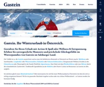 Gastein.com(Ihr Herbsturlaub & Wanderurlaub im Salzburger Land) Screenshot