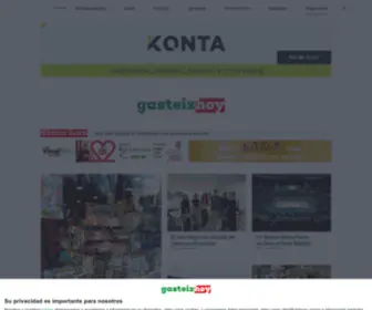Gasteizhoy.com(Primer periódico digital de Vitoria) Screenshot