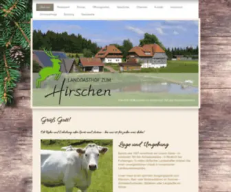 Gasthaus-Hirschen.de(Über uns) Screenshot