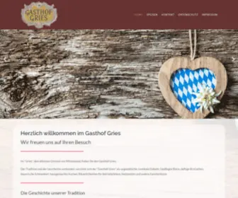 Gasthof-Gries-Mittenwald.de(Gasthof Gries Mittenwald) Screenshot