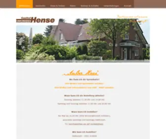 Gasthof-Hense.de(Gasthof Hense) Screenshot
