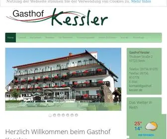 Gasthof-Kessler.de(Gasthof Kessler) Screenshot