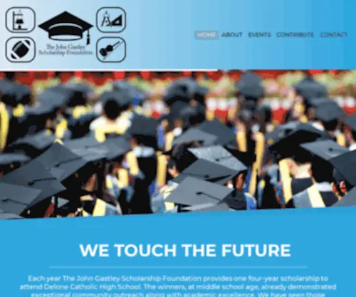 Gastleyfoundation.com(The John Gastley Scholarship Foundation) Screenshot