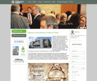 Gastoniaconferencecenter.com(Gastonia Conference Center) Screenshot