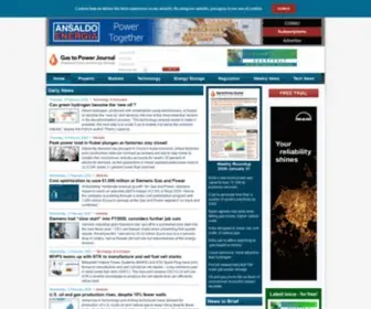Gastopowerjournal.com(Natural Gas Power Generation) Screenshot