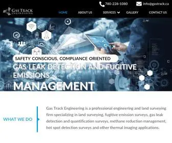 Gastrack.ca(Specializing in Fugitive Emission Detecting and Tracking) Screenshot