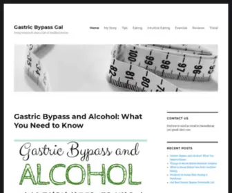 Gastricbypassgal.com(Gastric Bypass Gal) Screenshot