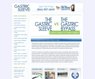 Gastricsleevenow.com(Gastric Sleeve Surgery) Screenshot