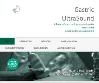 Gastricultrasound.org(Gastricultrasound) Screenshot