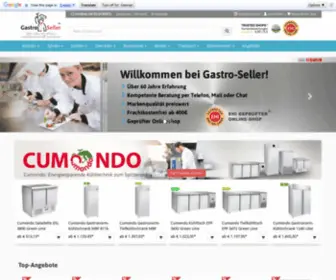 Gastro-Seller.de(Gastronomiebedarf günstig von Markenanbietern ✔ Gastro) Screenshot