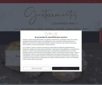 Gastroamantes.com(Gastroamantes) Screenshot