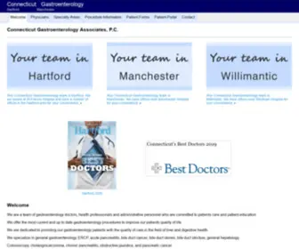 Gastroct.com(CT Gastroenterology Associates) Screenshot