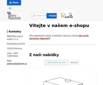 GastrodigeStore.cz(Gastro) Screenshot