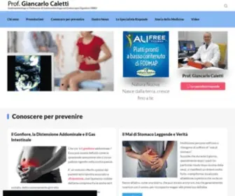 Gastroenterologiaunibo.it(Gastroenterologia ed Endoscopia digestiva Università di Bologna AUSL di Imola) Screenshot