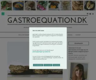 Gastroequation.dk(Gastroequation) Screenshot