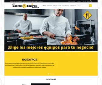 Gastroequipos.mx(Gastro Equipos Industriales) Screenshot