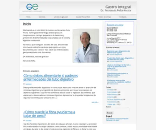 Gastrointegral.com(Gastro Integral) Screenshot