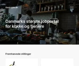Gastrojob.dk(Gastrojob) Screenshot