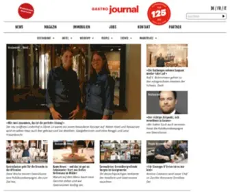 Gastrojournal.ch(Aktuelles aus Restauration) Screenshot
