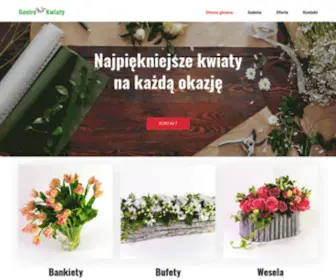 Gastrokwiaty.pl(Domena jest utrzymywana na serwerach nazwa.pl) Screenshot
