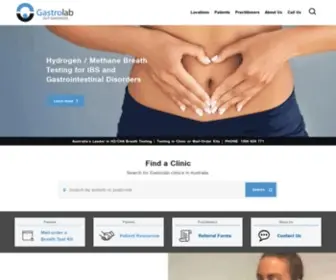 Gastrolab.com.au(Gastrolab Gut Diagnosis) Screenshot