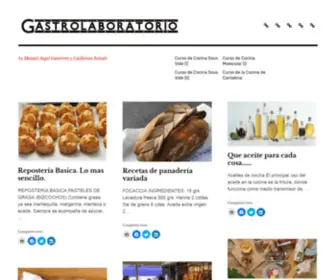 Gastrolaboratorio.es(Gastronomía) Screenshot