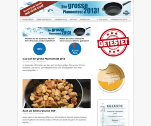 Gastrolux-Test.de(Der) Screenshot