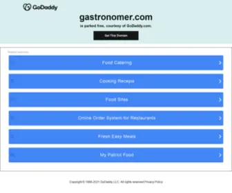 Gastronomer.com(Gastronomer) Screenshot