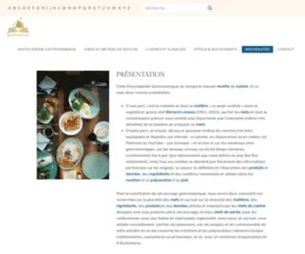 Gastronomiac.com(Accueil) Screenshot
