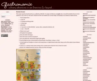 Gastronomie-SF.com(Gastronomie) Screenshot