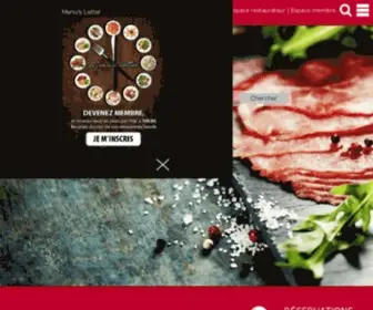 Gastronomie.lu(Tous les restaurants du Luxembourg) Screenshot