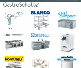 Gastroschotte.de(Gewerbekühlmöbel) Screenshot
