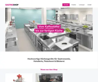 Gastroshop.at(Willkommen im GastroShop) Screenshot