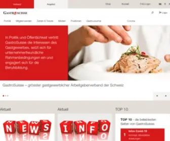 Gastrosuisse.ch(Verband) Screenshot