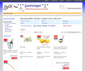 Gastrosuper.cz(Gastrosuper) Screenshot