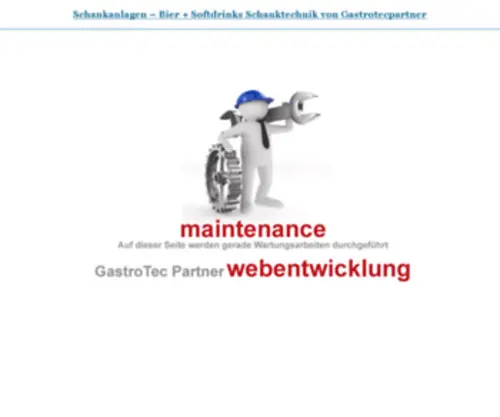 GastrotecPartner.de(Gastronomiebedarf von GastroTec Partner) Screenshot