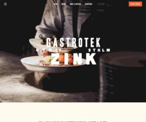 GastrotekZink.se(Gastrotek Zink) Screenshot